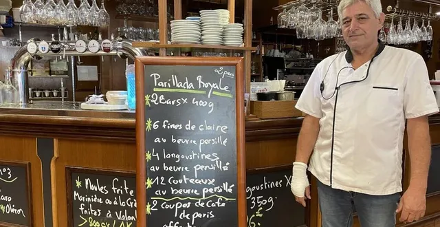 photo  bruno chanet est le nouveau propriétaire de la taverne, il entend donner à l’endroit une ambiance de brasserie parisienne.  &copy;  ouest-france 