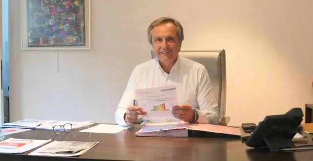 photo  christophe rouillon, maire de coulaines.  &copy;  le maine libre 