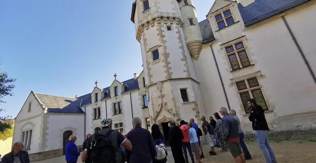 photo  thouars, dimanche 18 septembre. chef-d’œuvre du xve siècle, le palais tyndo comporte des traces souterraines antérieures à sa construction.  &copy;  co – carl guillet 