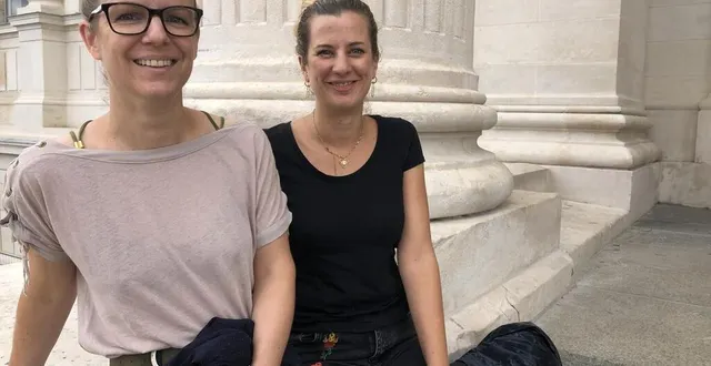 photo  benoîte chéné, psychologue, et claire pogu, directrice et psychologue, évoquent leur rôle auprès des victimes directes et indirectes du triple homicide de l’esplanade cœur de maine.  &copy;  ouest-france 