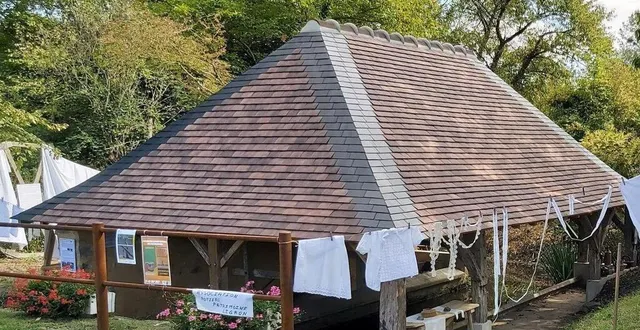 photo  le lavoir a retrouvé les buées d’antan.  &copy;  le maine libre 