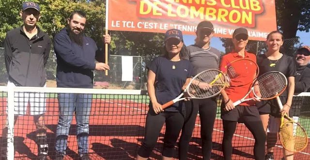 photo  qiu ju, angélique, sandra et elena avec les cadres du tcl.  &copy;  le maine libre 