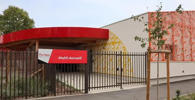 photo  dernière née des crèches municipales : le multi-accueil des sablons, ouverte en août 2022, rue de belgique ?.  &copy;  ouest-france 