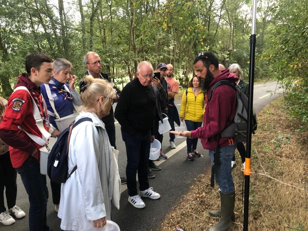 Les habitants récoltent des graines sauvages, la forêt urbaine et  participative lancée près - Angers.maville.com