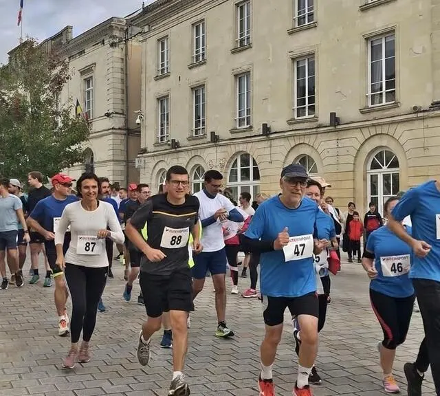 photo des épreuves de courses à pied en individuel, mais aussi sous forme de relais, étaient au programme de ces virades de l’espoir.  ©  ouest-france