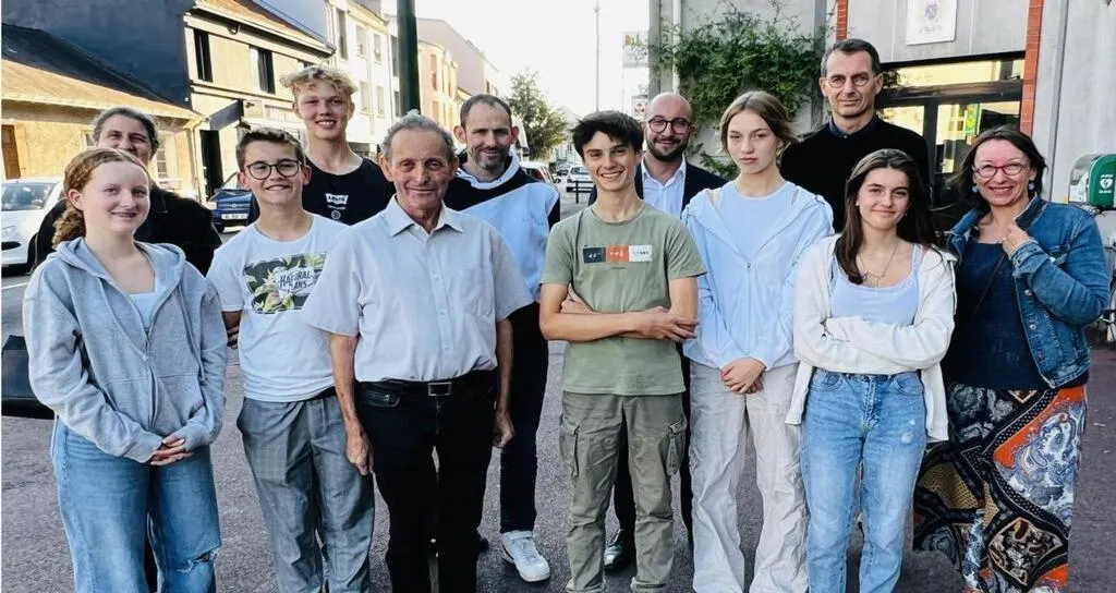 SainteLucesurLoire. Les correspondants allemands accueillis Nantes