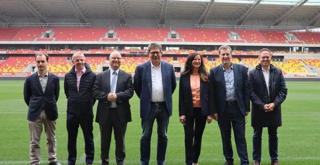 photo  un forum de l’emploi est organisé le 21 octobre 2022, au stade marie-marvingt (ex-mmarena) du mans. parmi les organisateurs, le mans fc, les collectivités locales et structures pour l’emploi du territoire.  &copy;  ouest-france 