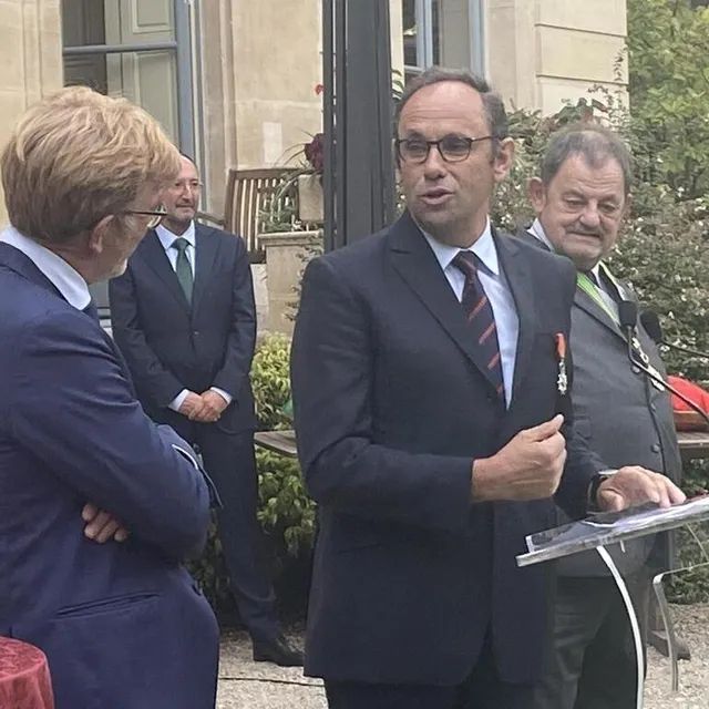 photo antoine d’amécourt a été distingué par marc fesneau, le ministre de l’agriculture et de la souveraineté alimentaire.  ©  twitter