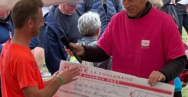 photo  lors de l’édition 2021, la coulanaise a permis de récolter 4 406 € de dons au profit de la ligue.  &copy;  archives le maine libre 