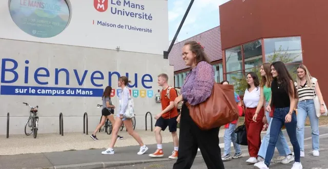 photo  le mans université ambitionne d’augmenter sensiblement le nombre d’étudiants. elle va notamment travailler sur les mobilités douces.  &copy;  archives ouest-france 