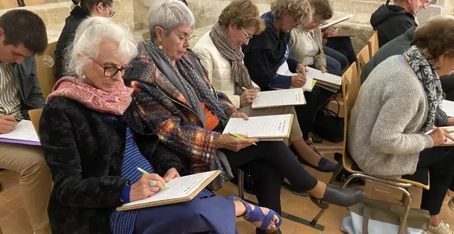 photo  la première dictée sarthoise a donné du fils à retordre aux participants  &copy;  le maine libre 