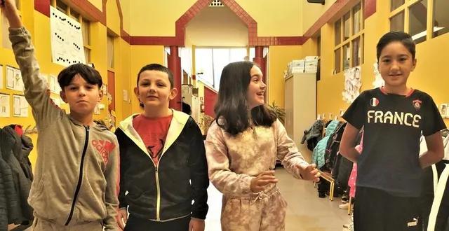 photo  les candidats au conseil municipal enfants de la flèche ont concocté un programme axé sur l’écologie et les personnes âgées.  &copy;  le maine libre 