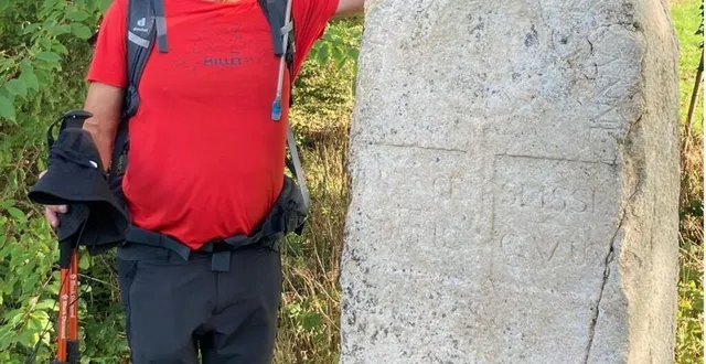 photo  jean-yves bône a quitté saint- gervais-en-belin le 21 avril dernier pour rejoindre rome.  &copy;  jean-yves bône 