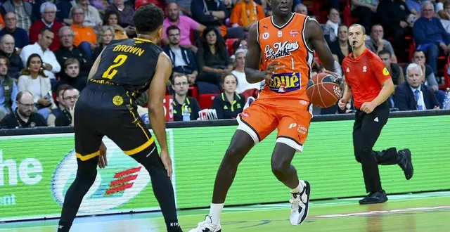 photo  adboulaye ndoye a très vite trouvé sa place dans l’effectif du msb.  &copy;  le maine libre – yvon loué 