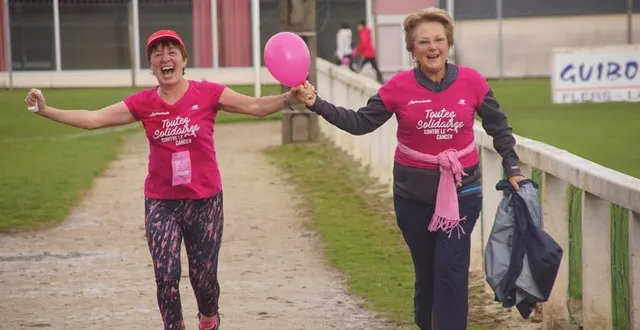 photo  en octobre 2021, la marche solidaire au profit d’octobre rose était organisée à saint-georges-des-groseillers, dans l’orne.  &copy;  dr 