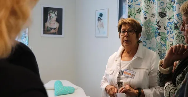 photo  monique gasnier, coordinatrice de l’espace ligue de l’anjou bleu, à segré, aimerait que ce service soit davantage connu de la population.  &copy;  ouest-france 