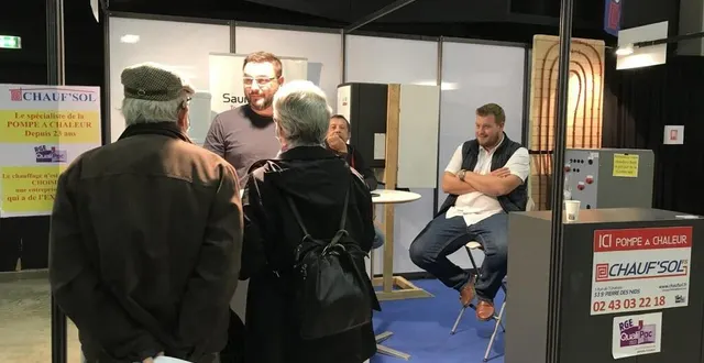 photo  les entreprises locales sont particulièrement sollicitées au salon de l’habitat d’alençon (orne).  &copy;  ouest-france 