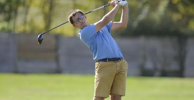 photo  alexandre templéreau a fait la différence sur le trou n° 16.  &copy;  co – christophe bernard 