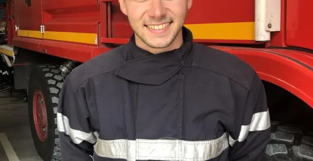photo  enzo pichot, un don ambassadeur pour les pompiers..  &copy;  le maine libre 