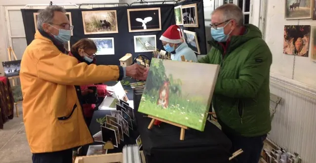 photo  lors de l’édition 2021 du marché de noël.  &copy;  archives 