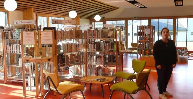 photo  romane gérard participe au festival des racont’arts.  &copy;  ouest-france 