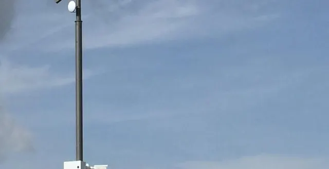 photo  les premières caméras de vidéoprotection ont commencé à être installées la semaine dernière.  &copy;  ouest-france 