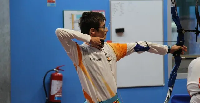 photo  hugo, 15 ans, de malicorne-sur-sarthe, participe à son tout premier concours.  &copy;  ouest-france 