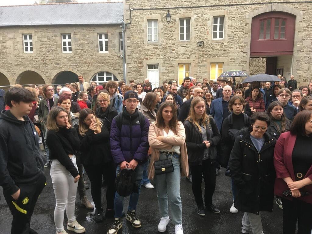 Dinan Remise De Diplômes à Roger Vercel 