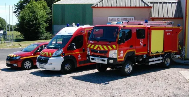 photo  le centre de secours de sap-en-auge.  &copy;  sdis 61 