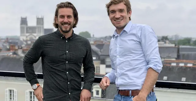 photo  angers, jeudi 3 juin 2021. benjamin pedrini et julien niquet ont créé epsor en 2017, dans le but de simplifier l’épargne salariale.  &copy;  archives co – chloé bossard 
