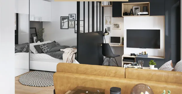 photo influence in : la cloison refait surface &copy; castorama