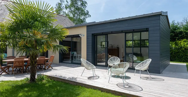 photo un projet d’agrandissement de maison près d’angers ? cybel extension conçoit et réalise votre extension sur mesure &copy; cybel extension