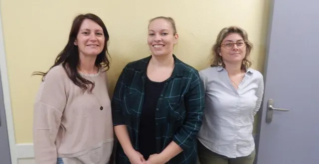 photo  laurélie, adeline et caroline marquent la création d’une nouvelle association.  &copy;  le maine libre 