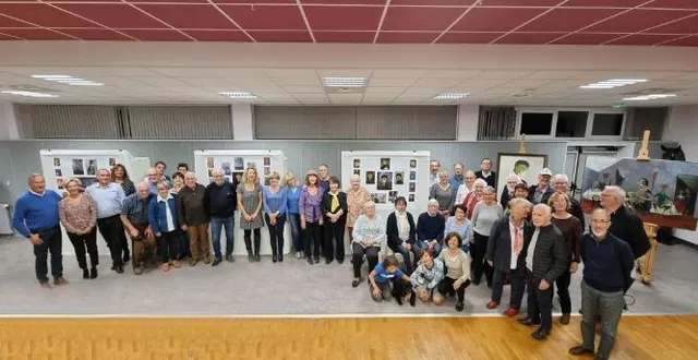photo  une cinquantaine de personnes participait à la soirée.  &copy;  ouest-france 