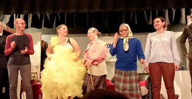 photo  visiblement heureux de remonter sur les planches après trois années sans représentation.  &copy;  le maine libre 