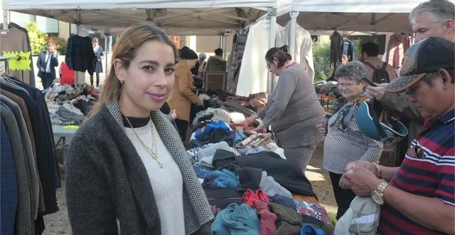 photo  zahra abdesslami : « quand je me suis mise à chercher un travail, mon conseiller pôle emploi m’a mise en contact avec l’afic et comme j’avais déjà fait de la couture, on m’a proposé cette fonction ».  &copy;  le maine libre 