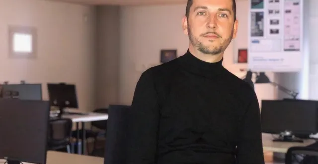 photo  jean-philippe brault, responsable du centre arinfo, au mans, spécialisé dans les métiers du numérique.  &copy;  le maine libre 