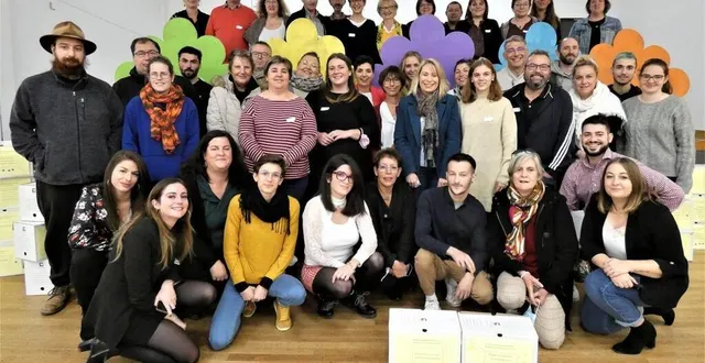 photo  tous ces acteurs contribuent chaque jour au bon fonctionnement de la maison des projets.  &copy;  le maine libre 