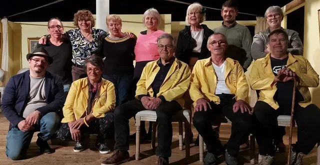 photo  la troupe souffler va présenter « sacrés canailles » à champigné.  &copy;  dr 