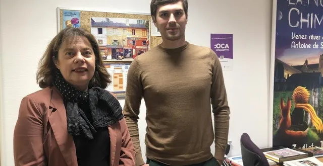 photo  blandine affagard, déléguée au développement et à l’attractivité commerciale et harold lemaitre, manager de centre-ville au mans (sarthe).  &copy;  ouest-france 