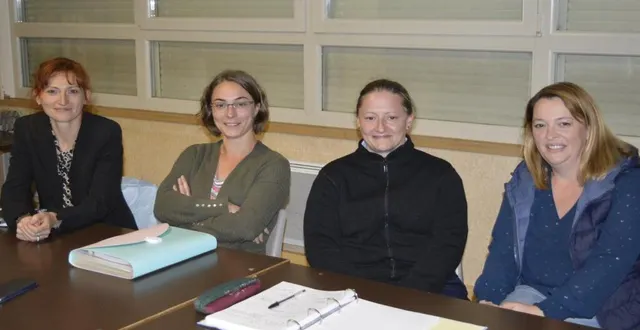 photo  le bureau de l’association des parents d’élèves.  &copy;  le maine libre 