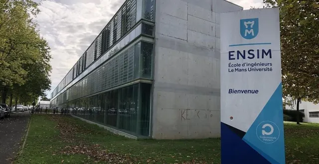 photo  l’école nationale supérieure de l’université du mans (ensim) bénéficiera d’une somme de 13,24 millions d’euros, pour un projet de rénovation énergétique et son extension.  &copy;  ouest-france 