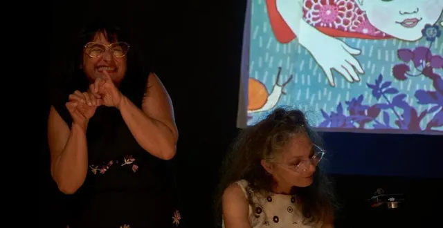 photo  lorédana lanciano et annie peltier. 