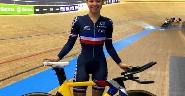 photo  clémence chereau, médaillée d’or, revient au pays natal.  &copy;  mairie de trôo 