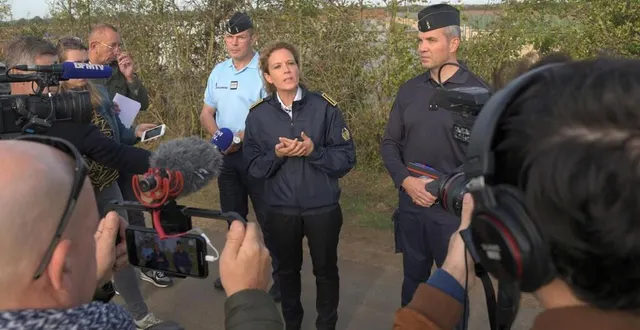 photo  « notre dispositif est proportionné au risque estimé », a affirmé la préfète des deux-sèvres, emmanuelle dubée, lors d’un point presse organisé à sainte-soline vendredi 28 octobre.  &copy;  co – marie delage 