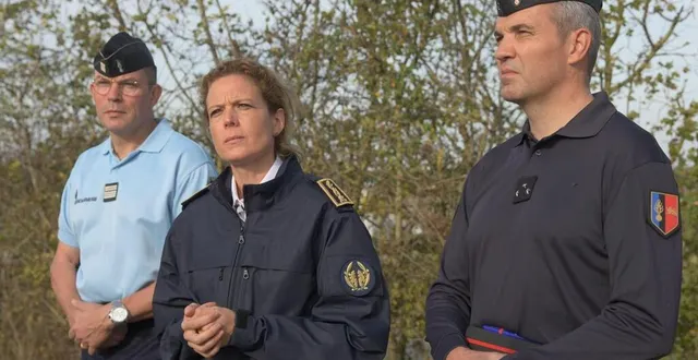 photo  la préfète des deux-sèvres emmanuelle dubée vendredi 28 octobre à sainte-soline.  &copy;  co – marie delage 