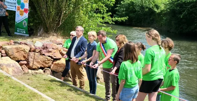 photo  l’embarcadère de val-au-perche récemment inauguré, un projet récompensé.  &copy;  archives ouest-france 