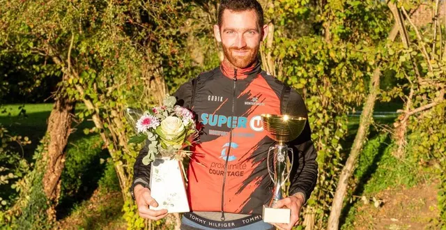 photo  gwenaël fernier (uc montgesnoise), remporte l’épreuve.  &copy;  dominique breugnot 