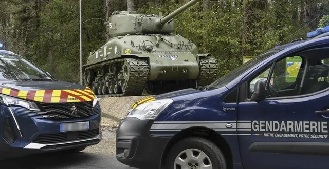 photo  une femme de 55 ans est décédée après avoir percuté le char installé à mézières-sur-ponthouin.  &copy;  le maine libre – yvon loué 