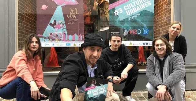 photo  l’équipe de zone 61 est au taquet pour son festival des cultures urbaines.  &copy;  ouest-france 